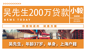 <b>吴先生200万贷款</b>